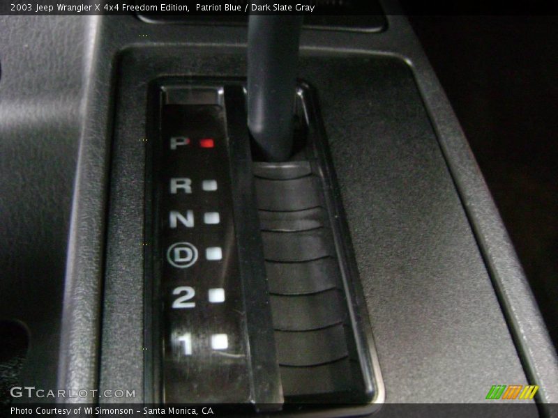 Patriot Blue / Dark Slate Gray 2003 Jeep Wrangler X 4x4 Freedom Edition