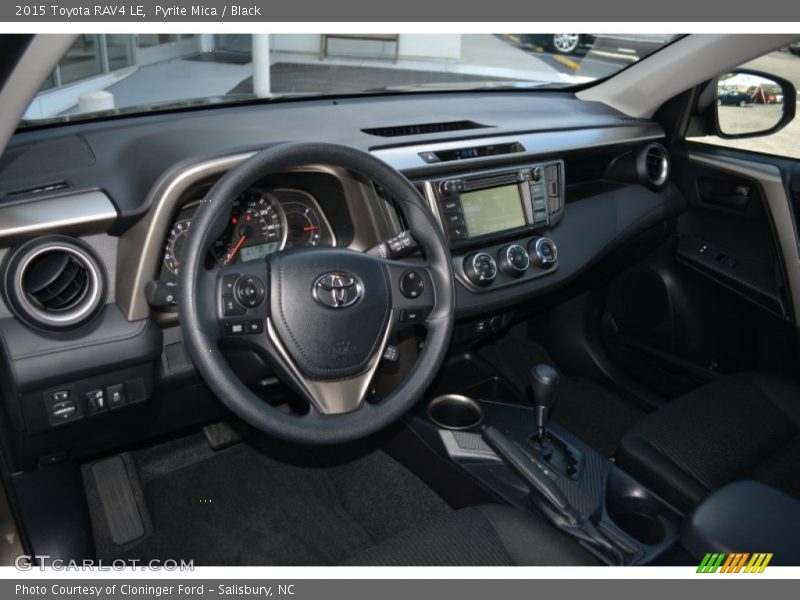 Pyrite Mica / Black 2015 Toyota RAV4 LE
