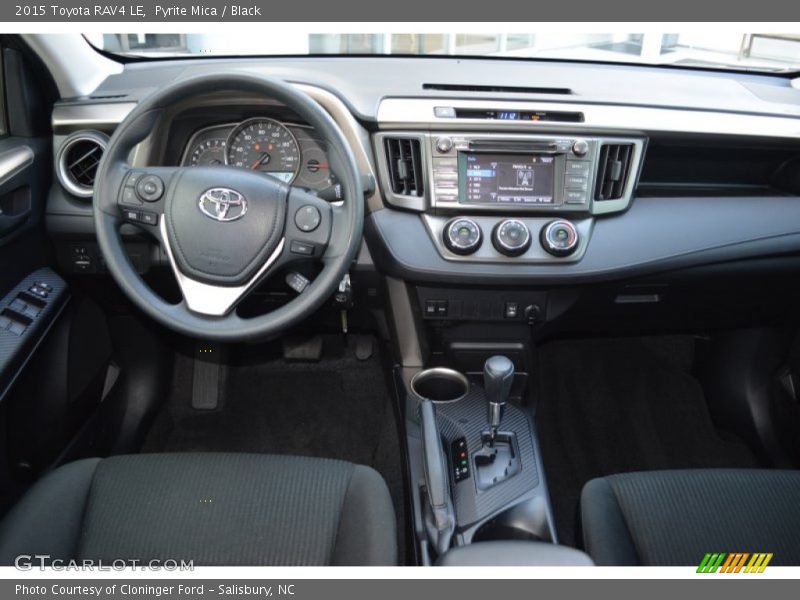 Pyrite Mica / Black 2015 Toyota RAV4 LE