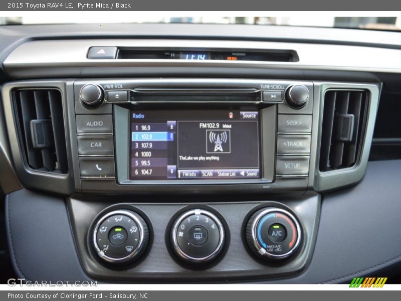 Pyrite Mica / Black 2015 Toyota RAV4 LE