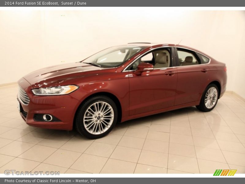 Sunset / Dune 2014 Ford Fusion SE EcoBoost
