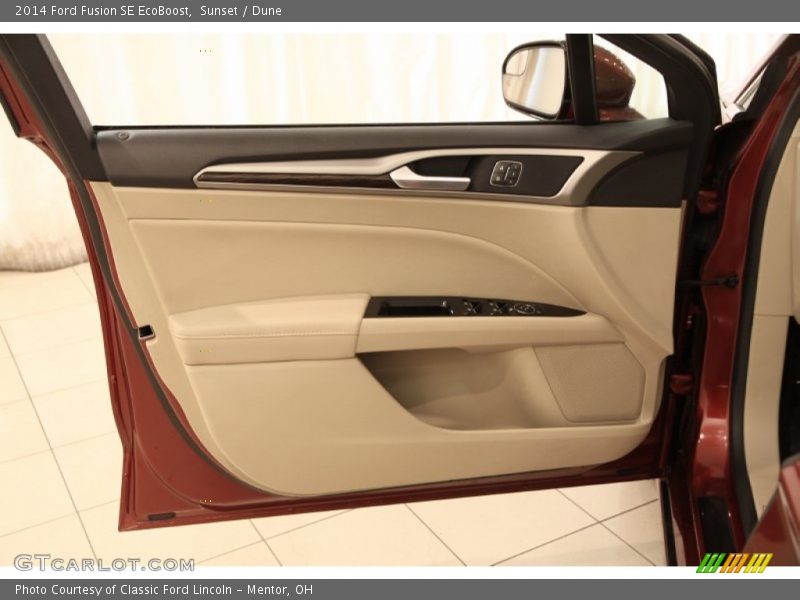 Sunset / Dune 2014 Ford Fusion SE EcoBoost