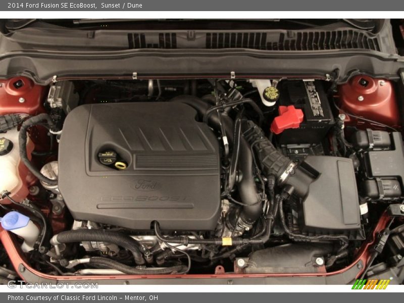 Sunset / Dune 2014 Ford Fusion SE EcoBoost