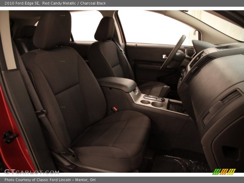 Red Candy Metallic / Charcoal Black 2010 Ford Edge SE