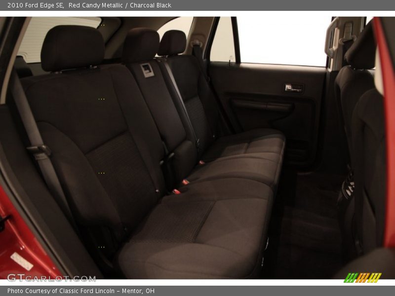 Red Candy Metallic / Charcoal Black 2010 Ford Edge SE