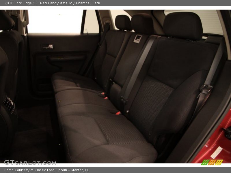 Red Candy Metallic / Charcoal Black 2010 Ford Edge SE