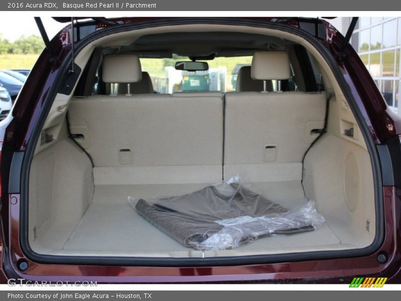  2016 RDX  Trunk