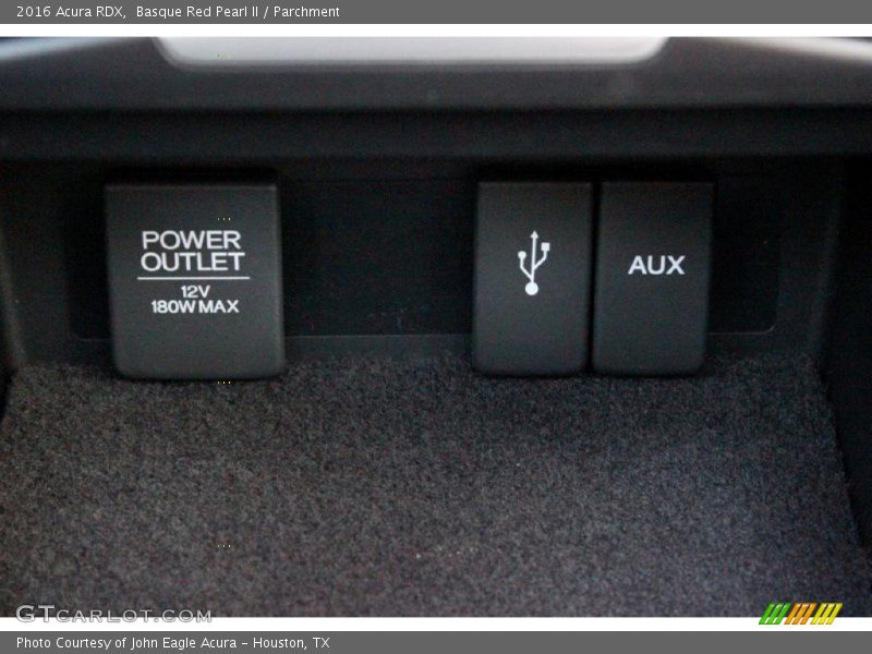 Controls of 2016 RDX 