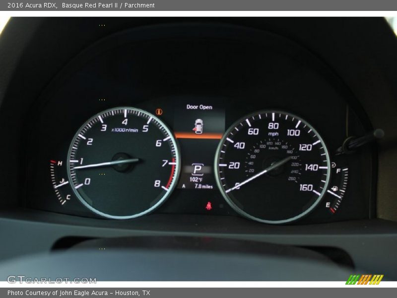  2016 RDX   Gauges