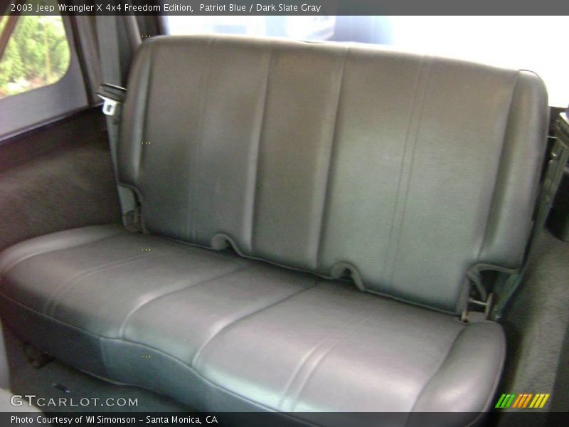 Patriot Blue / Dark Slate Gray 2003 Jeep Wrangler X 4x4 Freedom Edition