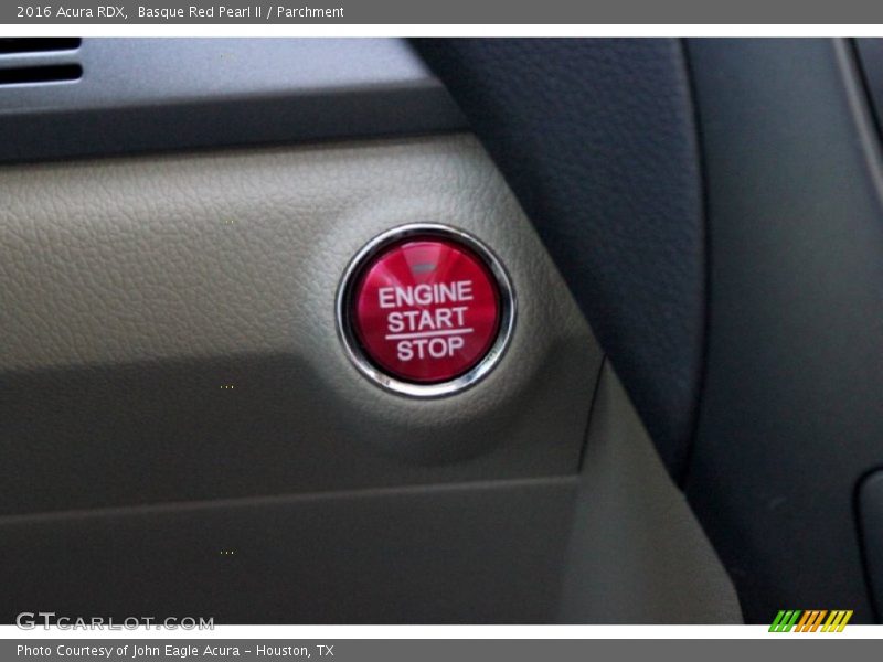 Controls of 2016 RDX 