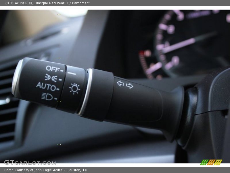 Controls of 2016 RDX 