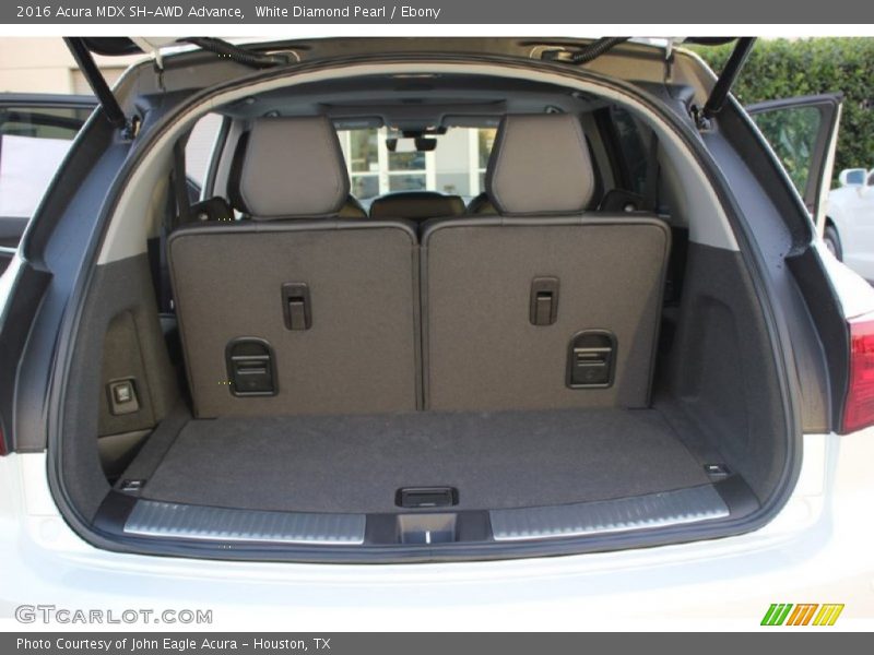 White Diamond Pearl / Ebony 2016 Acura MDX SH-AWD Advance