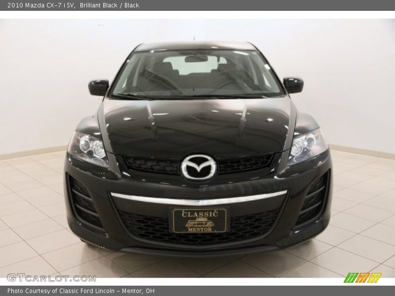 Brilliant Black / Black 2010 Mazda CX-7 i SV