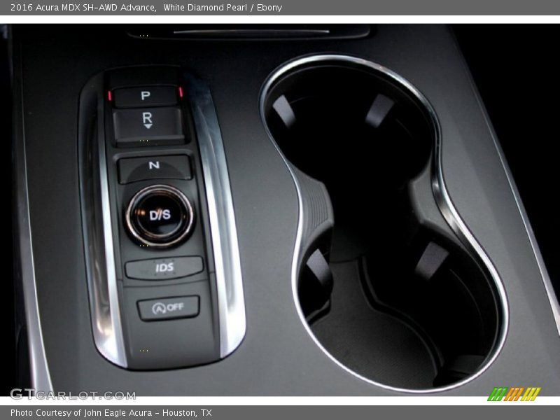 White Diamond Pearl / Ebony 2016 Acura MDX SH-AWD Advance