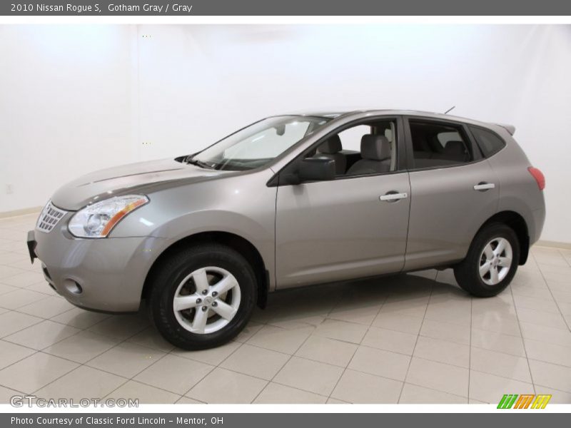 Gotham Gray / Gray 2010 Nissan Rogue S
