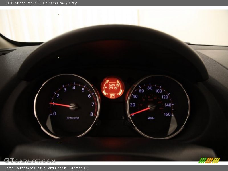 Gotham Gray / Gray 2010 Nissan Rogue S