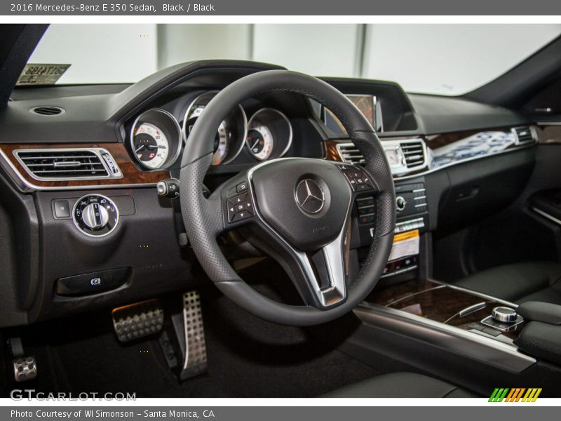 Black / Black 2016 Mercedes-Benz E 350 Sedan