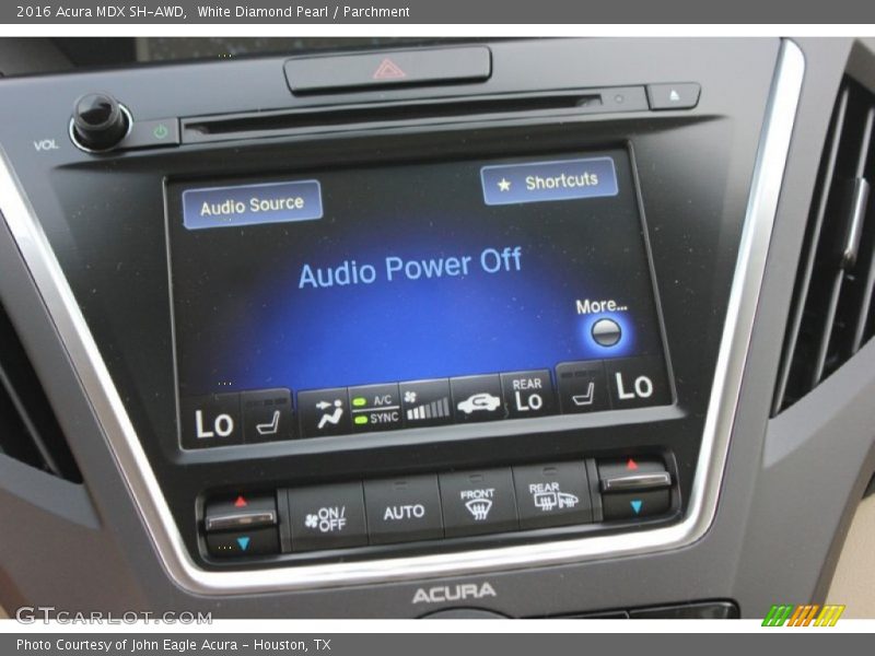 White Diamond Pearl / Parchment 2016 Acura MDX SH-AWD