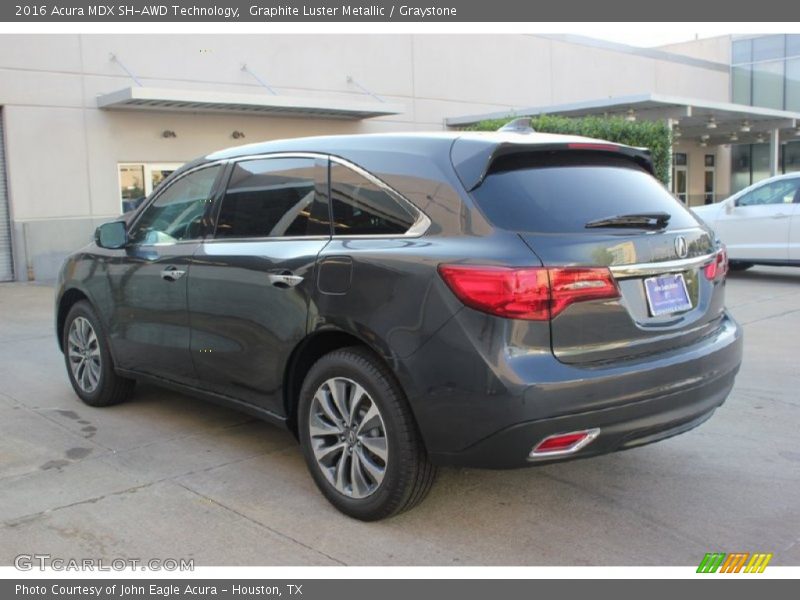 Graphite Luster Metallic / Graystone 2016 Acura MDX SH-AWD Technology