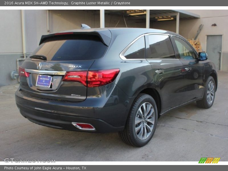 Graphite Luster Metallic / Graystone 2016 Acura MDX SH-AWD Technology
