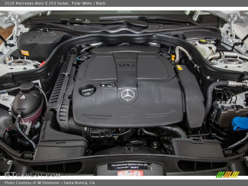 Polar White / Black 2016 Mercedes-Benz E 350 Sedan
