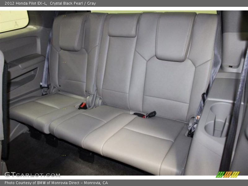 Crystal Black Pearl / Gray 2012 Honda Pilot EX-L