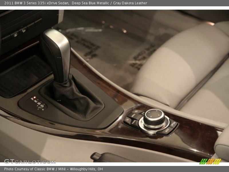 Deep Sea Blue Metallic / Gray Dakota Leather 2011 BMW 3 Series 335i xDrive Sedan