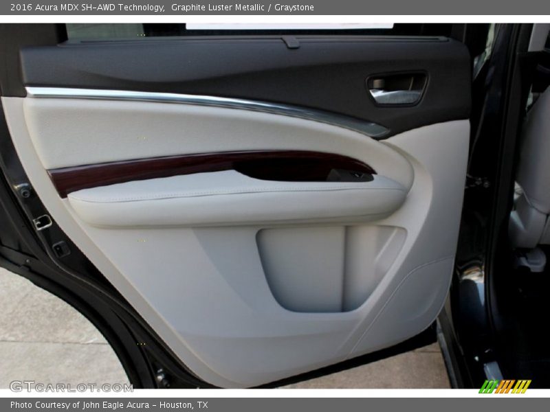 Graphite Luster Metallic / Graystone 2016 Acura MDX SH-AWD Technology