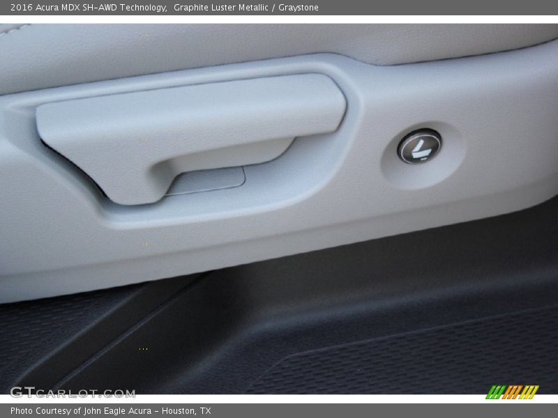 Graphite Luster Metallic / Graystone 2016 Acura MDX SH-AWD Technology