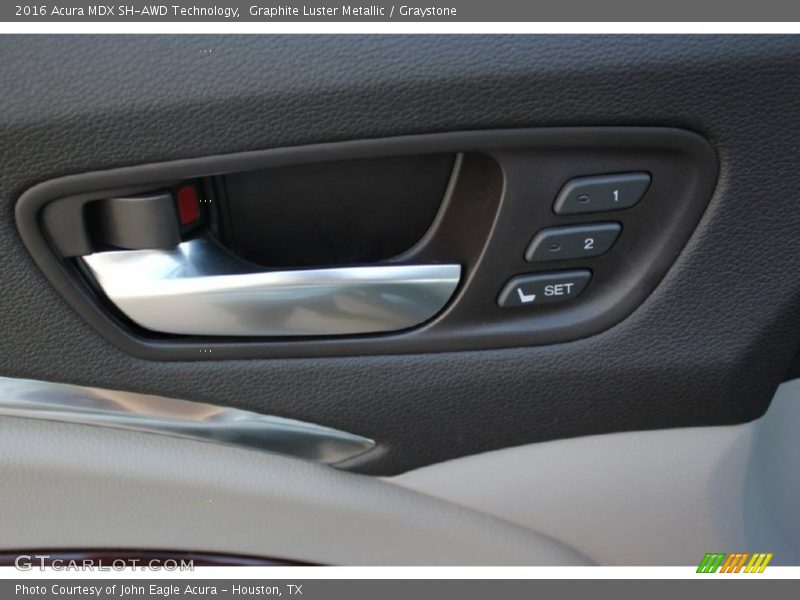 Graphite Luster Metallic / Graystone 2016 Acura MDX SH-AWD Technology