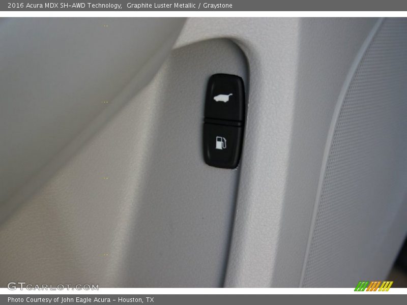 Graphite Luster Metallic / Graystone 2016 Acura MDX SH-AWD Technology