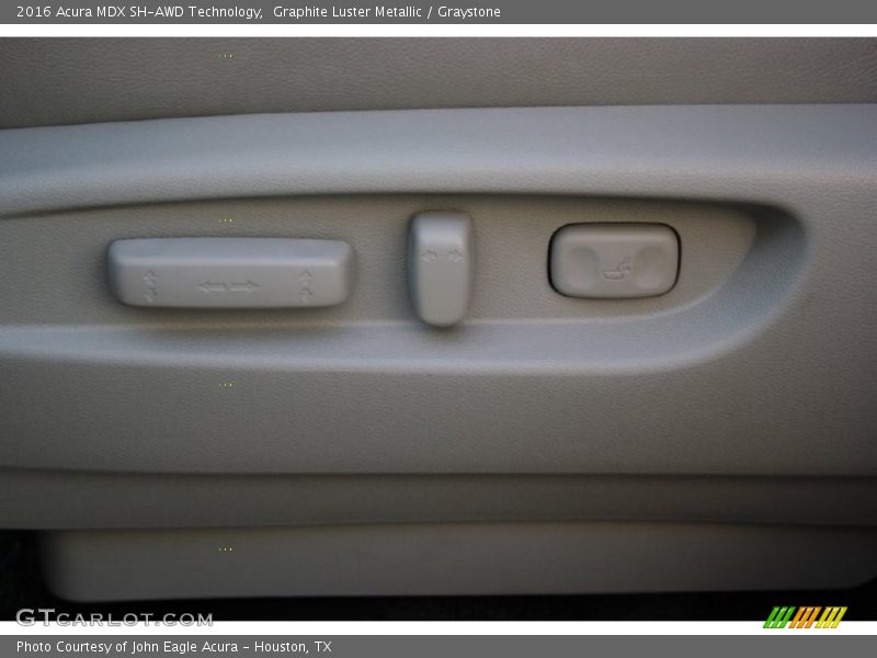 Graphite Luster Metallic / Graystone 2016 Acura MDX SH-AWD Technology
