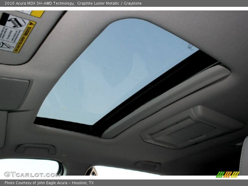 Graphite Luster Metallic / Graystone 2016 Acura MDX SH-AWD Technology
