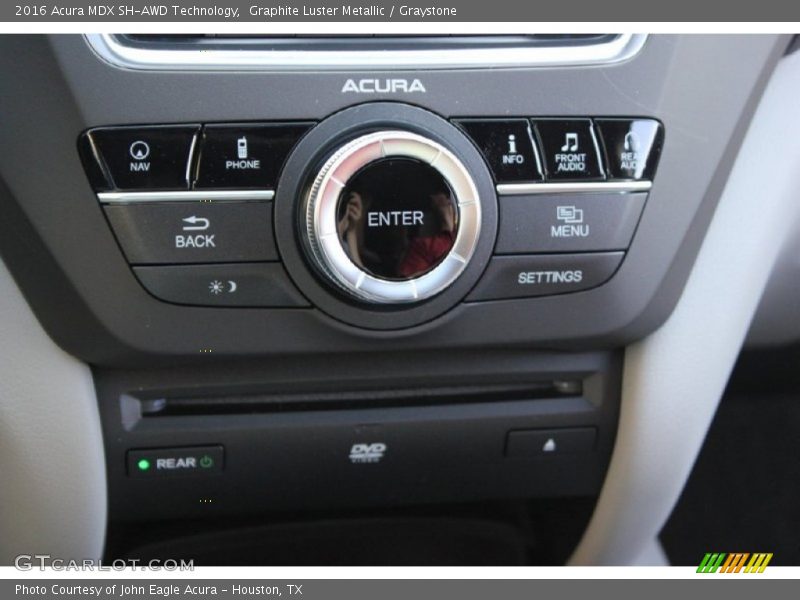 Graphite Luster Metallic / Graystone 2016 Acura MDX SH-AWD Technology