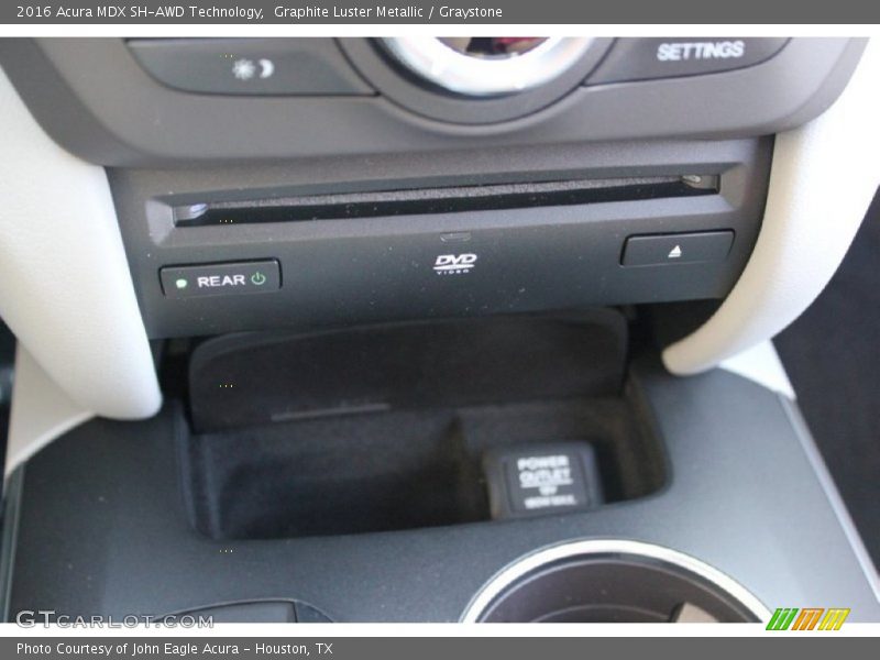 Graphite Luster Metallic / Graystone 2016 Acura MDX SH-AWD Technology