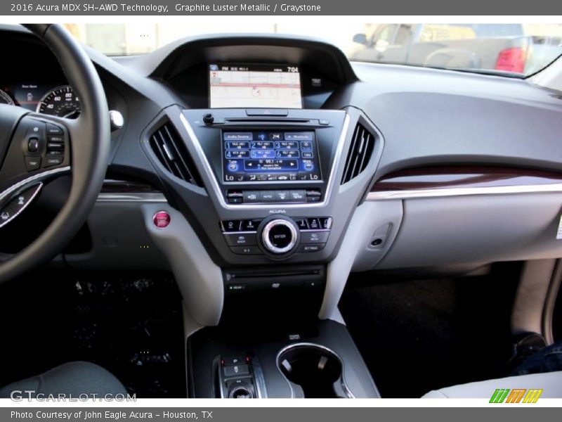 Graphite Luster Metallic / Graystone 2016 Acura MDX SH-AWD Technology
