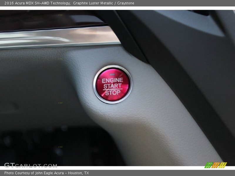 Graphite Luster Metallic / Graystone 2016 Acura MDX SH-AWD Technology
