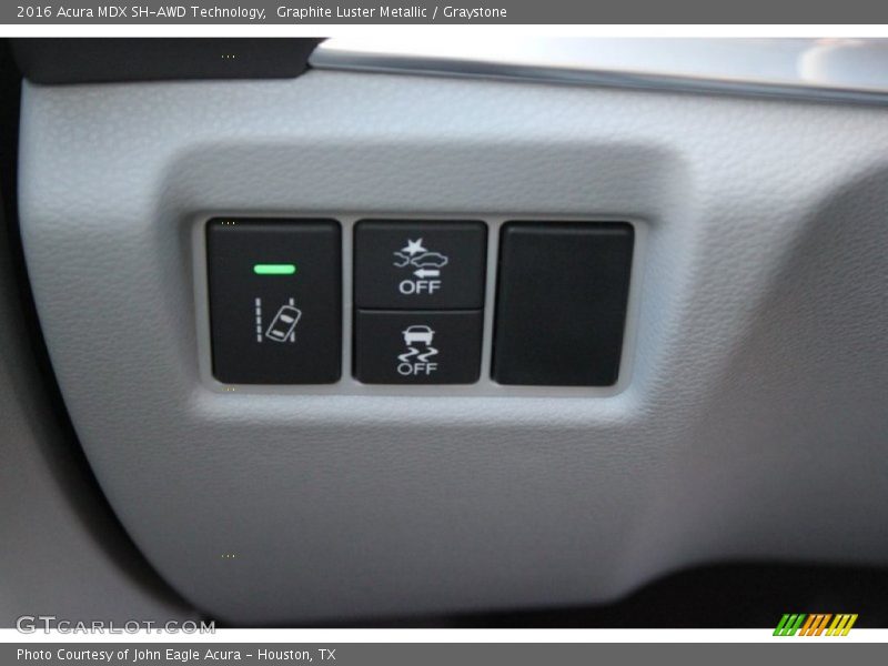Graphite Luster Metallic / Graystone 2016 Acura MDX SH-AWD Technology