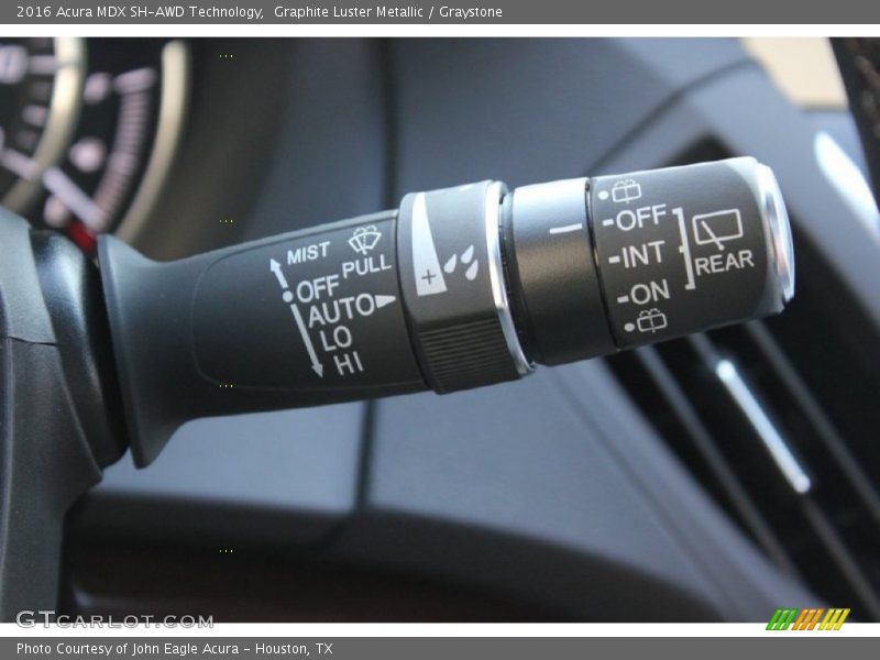 Graphite Luster Metallic / Graystone 2016 Acura MDX SH-AWD Technology