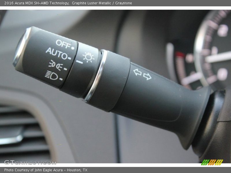 Graphite Luster Metallic / Graystone 2016 Acura MDX SH-AWD Technology