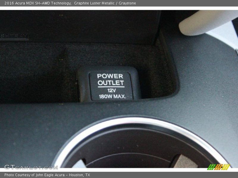 Graphite Luster Metallic / Graystone 2016 Acura MDX SH-AWD Technology