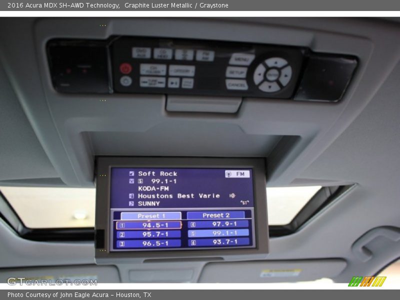 Graphite Luster Metallic / Graystone 2016 Acura MDX SH-AWD Technology