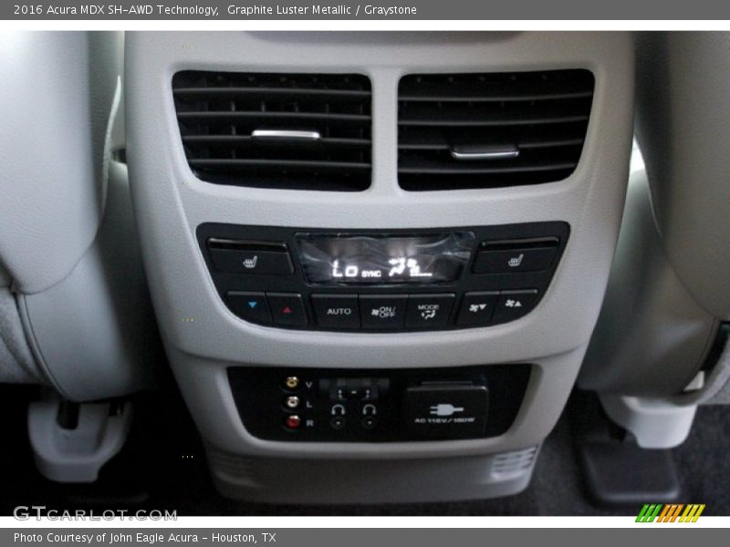 Graphite Luster Metallic / Graystone 2016 Acura MDX SH-AWD Technology