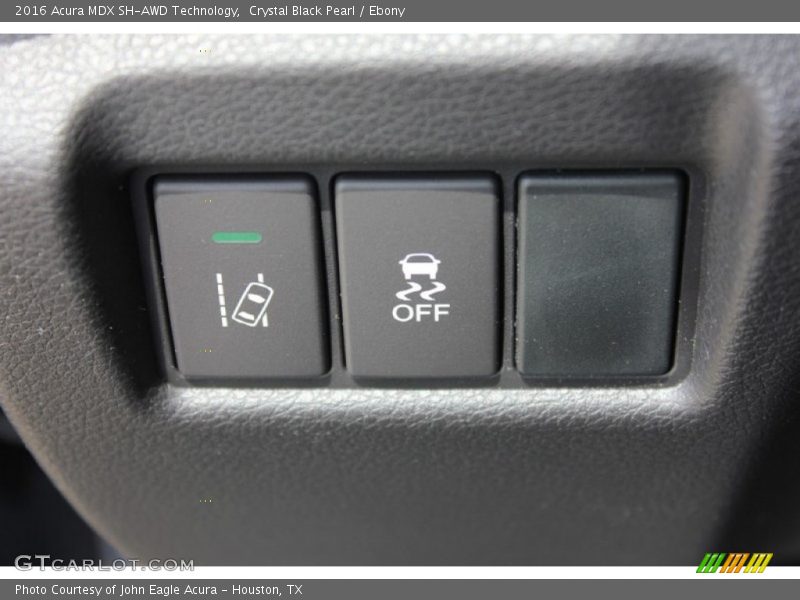 Crystal Black Pearl / Ebony 2016 Acura MDX SH-AWD Technology