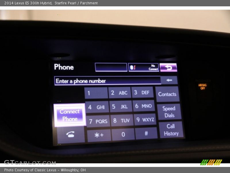 Starfire Pearl / Parchment 2014 Lexus ES 300h Hybrid