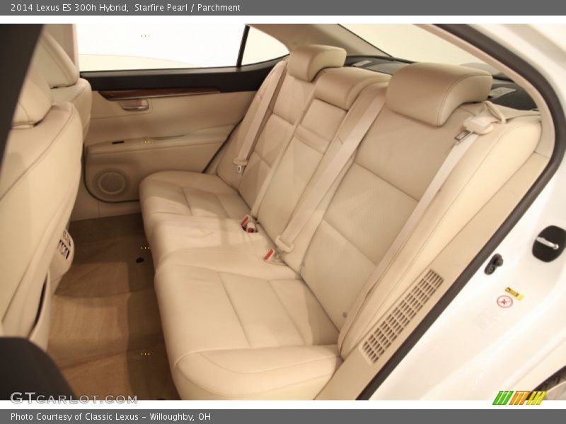 Rear Seat of 2014 ES 300h Hybrid