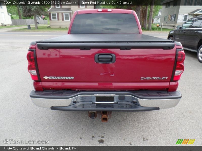 Sport Red Metallic / Dark Charcoal 2004 Chevrolet Silverado 1500 Z71 Crew Cab 4x4