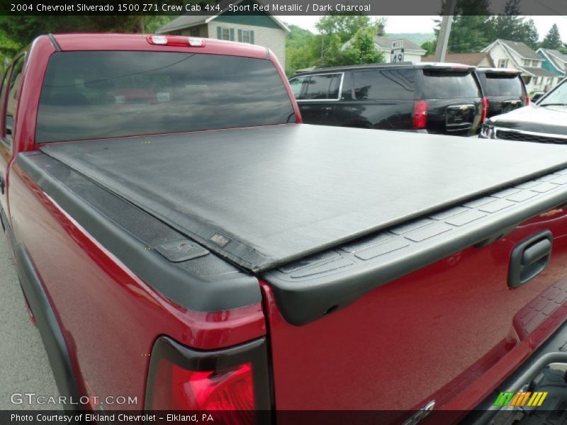 Sport Red Metallic / Dark Charcoal 2004 Chevrolet Silverado 1500 Z71 Crew Cab 4x4