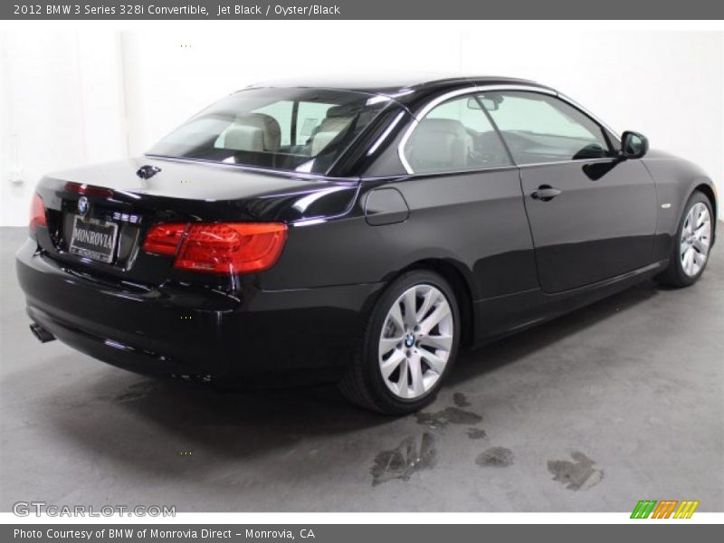 Jet Black / Oyster/Black 2012 BMW 3 Series 328i Convertible